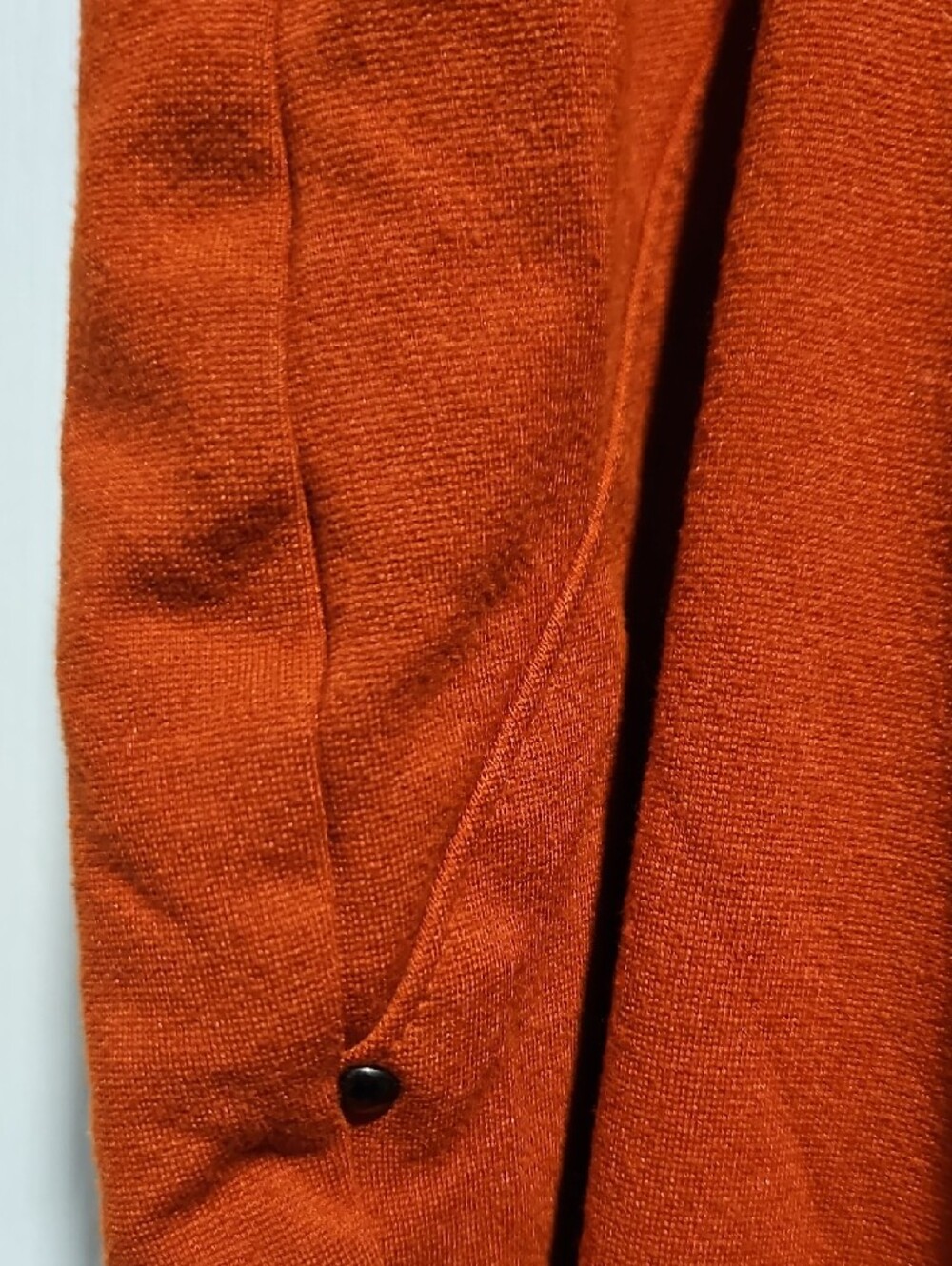 Cato Wide-Leg Pants in Rust Orange - Picture 4 of 6